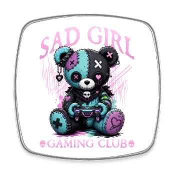 Pastel Goth Soft Goth Gaming Gamer - Magnet carré - blanc - Devant