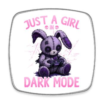 Pastel Goth Soft Goth Gaming Gamer - Square fridge magnet - white - Front