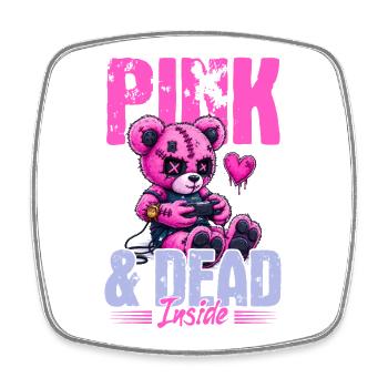 Pastel Goth Soft Goth Gaming Gamer - Square fridge magnet - white - Front