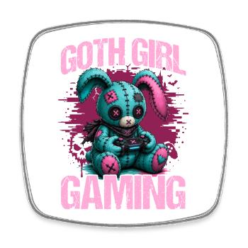Pastel Goth Soft Goth Gaming Gamer - Viereckiger Kühlschrankmagnet - Weiß - Vorne