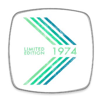 1974 Limited Edition Birthday Men's Women's Sport - Square fridge magnet - white - Front