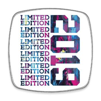 COOL 7 JAHRE LIMITED EDITION 2019 7. GEBURTSTAG - Viereckiger Kühlschrankmagnet - Weiß - Vorne