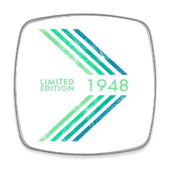 Édition limitée 1948 Anniversaire masculin - Magnet carré - blanc - Devant