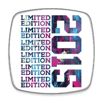 COOL 11 YEARS LIMITED EDITION 2015 11TH BIRTHDAY - Square fridge magnet - white - Front