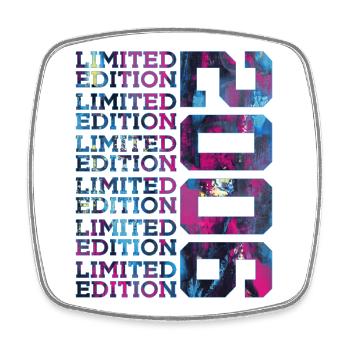 COOL 20 ANS ÉDITION LIMITÉE 2006 20E ANNIVERSAIRE - Magnet carré - blanc - Devant