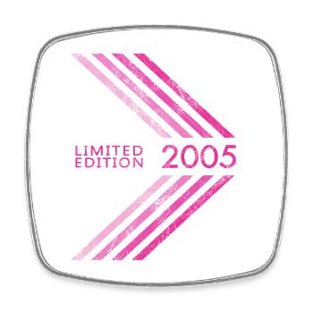 2005 Limited Edition Geburtstag Frauen Damen - Viereckiger Kühlschrankmagnet - Weiß - Vorne