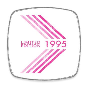 1995 Limited Edition Geburtstag Frauen Damen - Viereckiger Kühlschrankmagnet - Weiß - Vorne