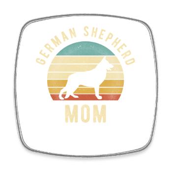 Citation inspirante Choose Life Retro Design - Magnet carré - blanc - Devant