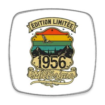 Édition Limitée 1956 Millésime Anniversaire - Magnet carré - blanc - Devant