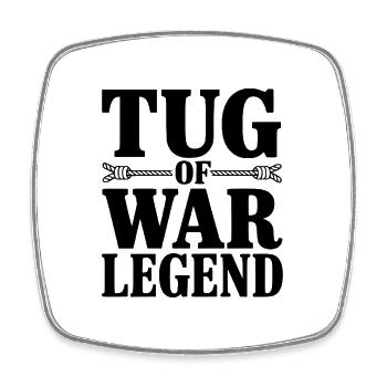 Tug of War Legend - Square fridge magnet - white - Front
