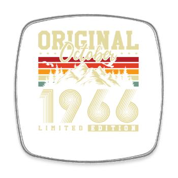 Original octobre 1966 – 60e anniversaire Millésime - Magnet carré - blanc - Devant
