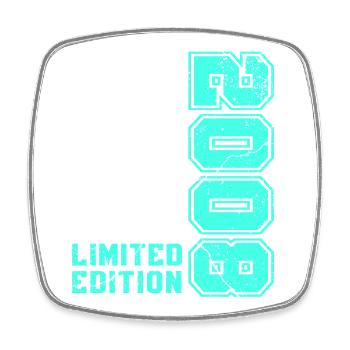 2008 Vintage Vintage Birthday Gift Retro - Square fridge magnet - white - Front