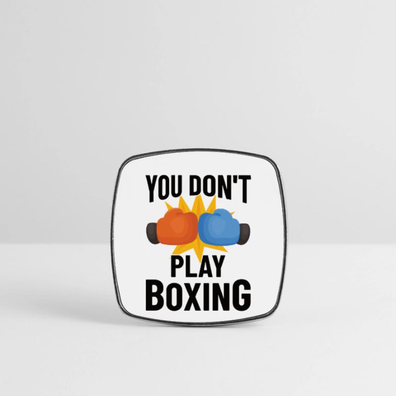 Boxe combattant, boxe, idée cadeau boxe Magnet carré