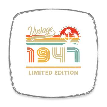 Vintage 1947 Limited Edition - Square fridge magnet - white - Front
