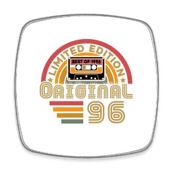 Original 1996 Vintage Anniversaire Humour - Magnet carré - blanc - Devant