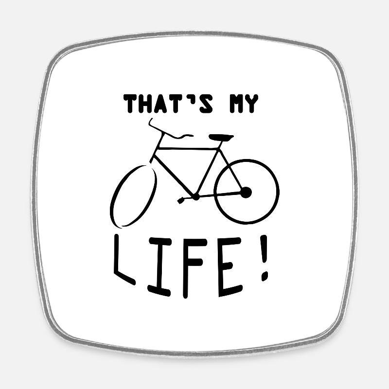 bicycle design FA2 - Magnet carré - blanc