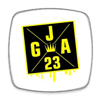 Jga 2023 Junggesellenabschied - Viereckiger Kühlschrankmagnet - Weiß - Vorne
