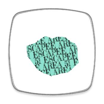 sayings funny authors editor funny sayings humor - Viereckiger Kühlschrankmagnet - Weiß - Vorne