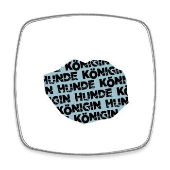 geschenk hunderasse hundefreund statement hund - Viereckiger Kühlschrankmagnet - Weiß - Vorne