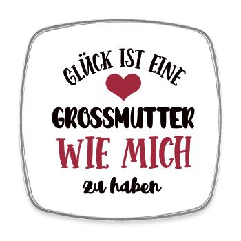 Grossmutter Oma Mama Uroma Mutter Großmutter - Viereckiger Kühlschrankmagnet - Weiß - Vorne