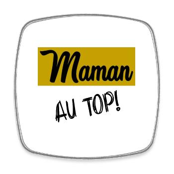 GRANNY. MOTHER'S DAY - Square fridge magnet - white - Front