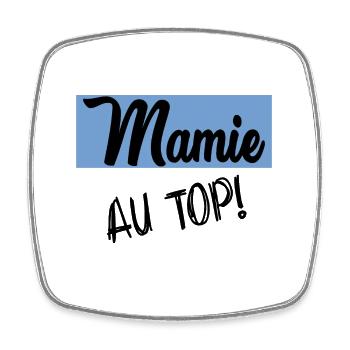 GRANNY. MOTHER'S DAY. HAPPY BIRTHDAY GRANDMA. I LOVE YOU - Square fridge magnet - white - Front