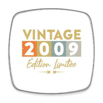 Vintage 2009 Édition Limitée - Magnet carré - blanc - Devant