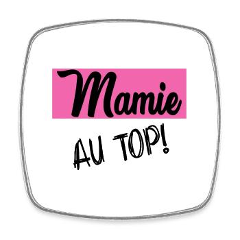 GRANNY. MOTHER'S DAY - Square fridge magnet - white - Front