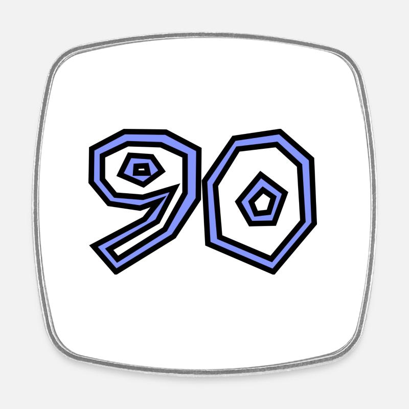 90 - Magnet carré - blanc