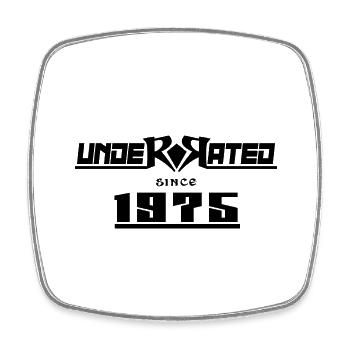 1975 birthday 47 years 47th anniversary underrated - Square fridge magnet - white - Front