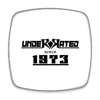 1973 birthday 49 years 49th anniversary underrated - Square fridge magnet - white - Front
