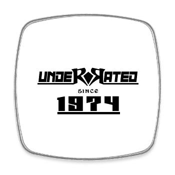 1974 birthday 48 years 48th anniversary underrated - Square fridge magnet - white - Front