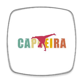 Capoeira - Magnet carré - blanc - Devant