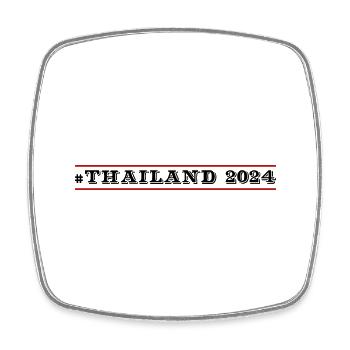 Thaïlande 2024 - Magnet carré - blanc - Devant