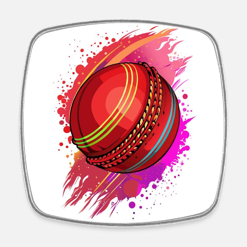Choc cosmique du cricket - Magnet carré - blanc