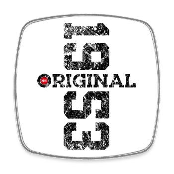 73E ANNIVERSAIRE ORIGINAL 1953 - Magnet carré - blanc - Devant