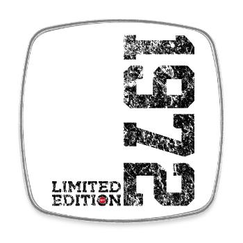 54TH BIRTHDAY 54 YEARS LIMITED EDITION 1972 - Square fridge magnet - white - Front