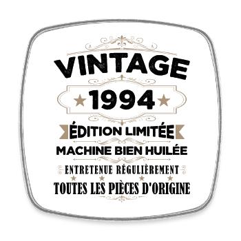 Vintage 1994 Édition Limitée - Magnet carré - blanc - Devant