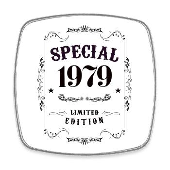 1979 Special Limited Edition - Viereckiger Kühlschrankmagnet - Weiß - Vorne