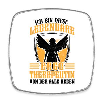 Legendäre Ergotherapeutin Ergotherapie - Viereckiger Kühlschrankmagnet - Weiß - Vorne