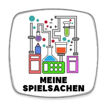 Karriere Statement Wissenschafter Job Beruf - Viereckiger Kühlschrankmagnet - Weiß - Vorne