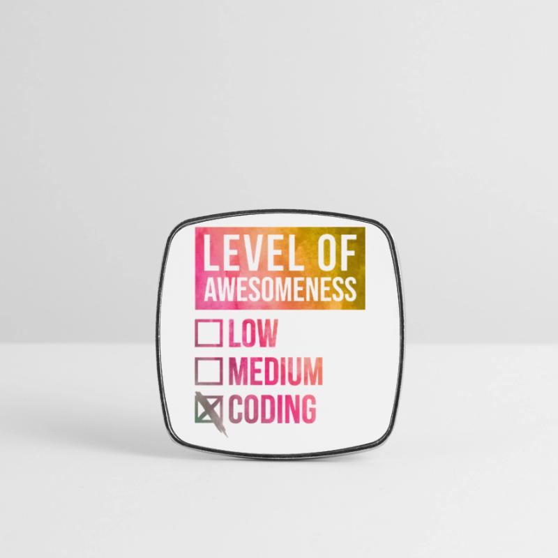 Coding Square fridge magnet