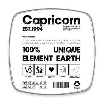 Capricorn 1994 - Square fridge magnet - white - Front