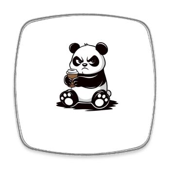 If so, then no otherwise not Panda Bear No B - Square fridge magnet - white - Front