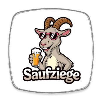 It's me the booze booze beer alcohol party - Square fridge magnet - white - Front