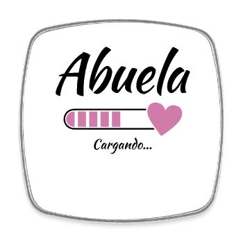 Grandma 2026 Loading Future Grandma - Square fridge magnet - white - Front