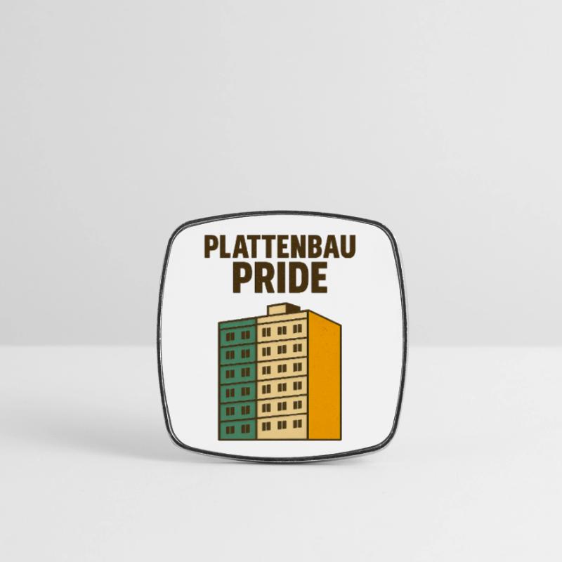 Edificio prefabbricato Pride – Edificio retrò urbano Calamita quadrata da frigo