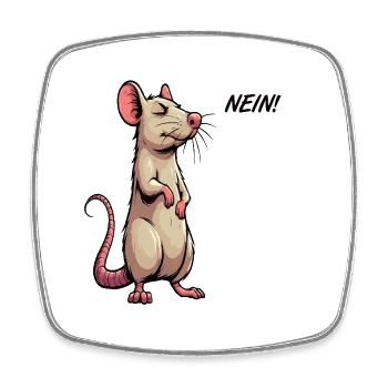 No Rat Rats Rat Owner Rat Lovers - Square fridge magnet - white - Front