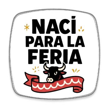 Naci para la feria - Magnet carré - blanc - Devant