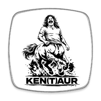 Kenta - Square fridge magnet - white - Front
